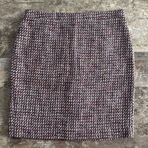 {LOFT} Tweed Skirt